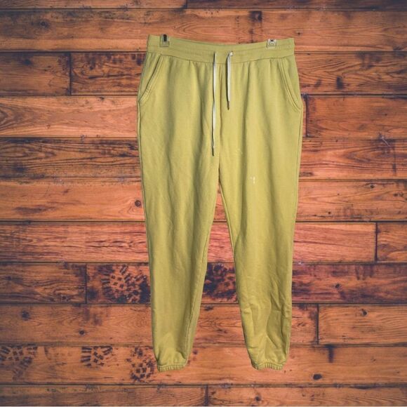 John Elliott Yellow Jogger Sweatpants Medium - Picture 1 of 7